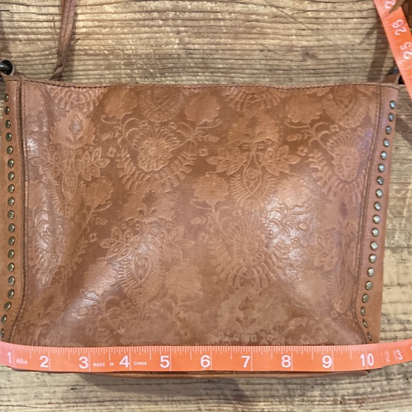 The Sak Vintage Embossed Leather Handbag - Picture 9 of 13